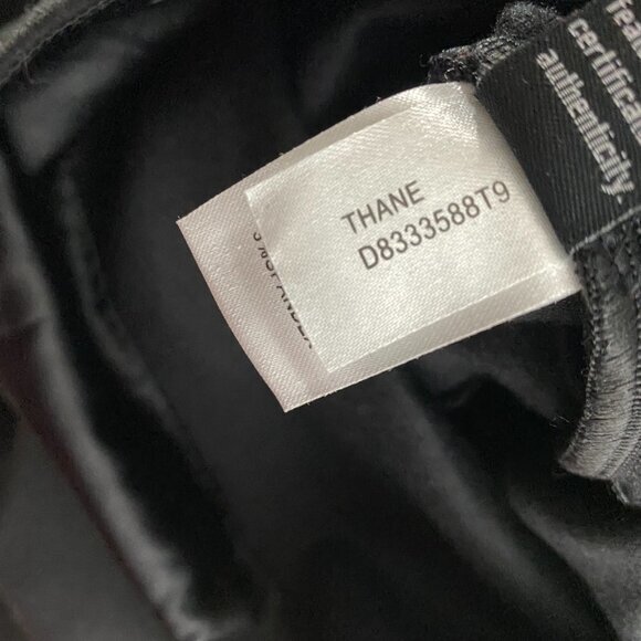 Diane Von Furstenberg Thane Dress Wool Blend Black NWT‎ Women's Size 10 - Picture 10 of 11